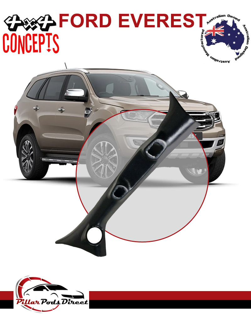 FORD EVEREST 1 x 52mm PAINTED Factory Black 