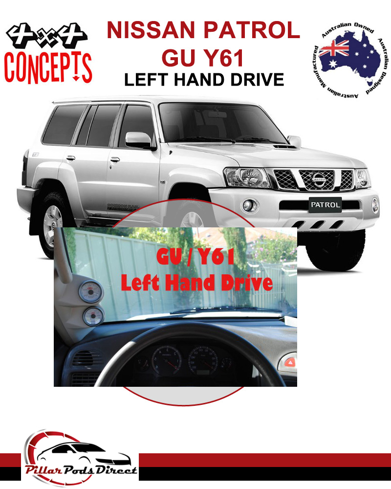 NISSAN PATROL GU 2 GAUGE PAINT CODE G LEFT HAND DRIVE