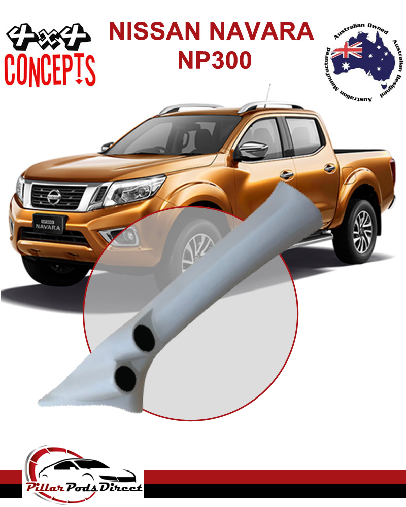 NISSAN NAVARA NP300 DOUBLE GAUGE PILLAR POD