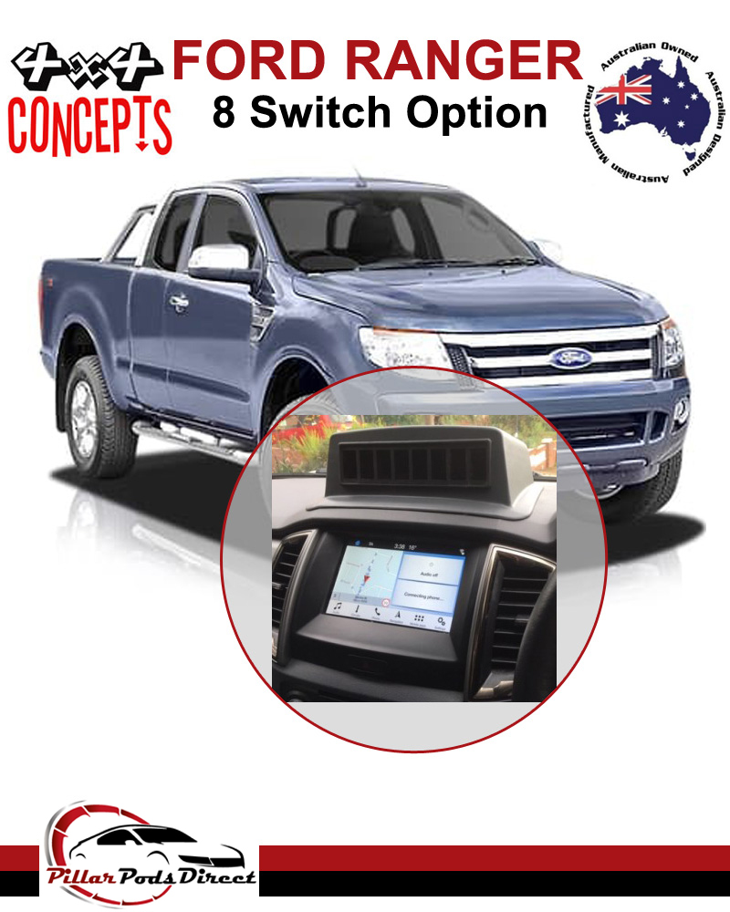 PX MK2 FORD RANGER 8 SWITCH OPTION PAINTED