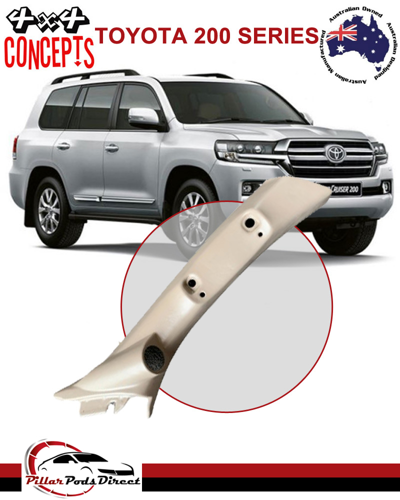 TOYOTA 200 SERIES LANDCRUISER SINGLE PILLAR POD BEIGE