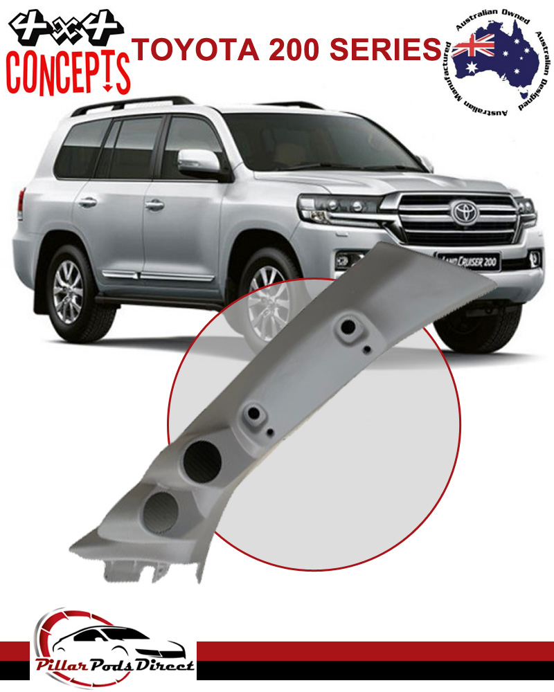 TOYOTA 200 SERIES LANDCRUISER DOUBLE PILLAR POD BEIGE